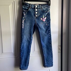 Jordache Jeans Kid size 8, embroidered!